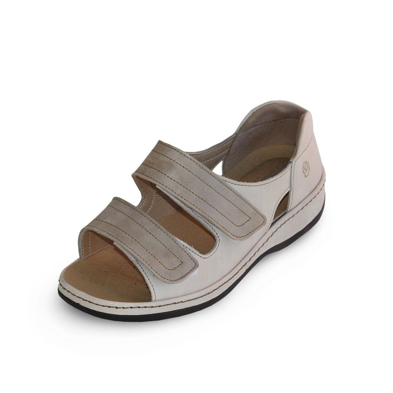 Ladies extra wide discount sandals